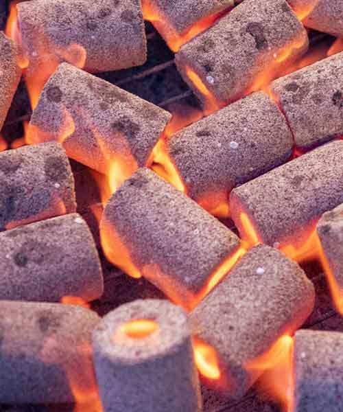 Coconut Charcoal Briquettes